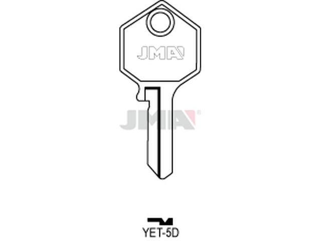 YET-5D Cilindričan ključ (Silca YT3R / Errebi YE7R) 14141