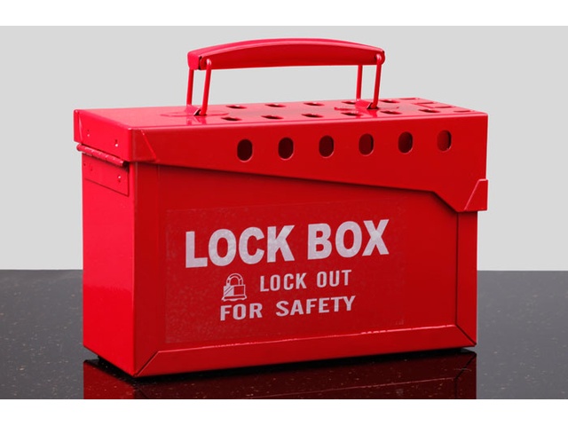GROUP BOX 12 PADLOCKS 090540 Lockout kutija 14452