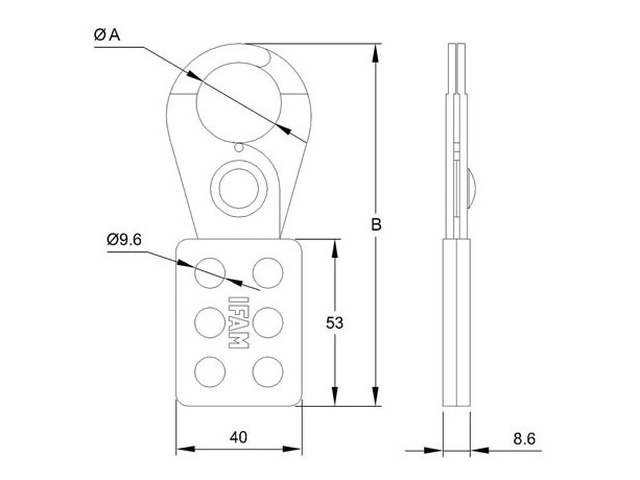 MULTI-LOCK PMI 25 000466 Lockout reza 17888