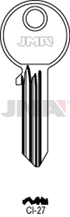 JMA CI-27 Cilindričan ključ