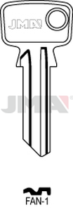 JMA FAN-1 Cilindričan ključ