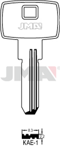 JMA KAE-1 Specijalan ključ (Silca KLE1 / Errebi KAL3)