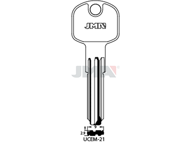 UCEM-21 Specijalan ključ ( Silca UC9) 19935
