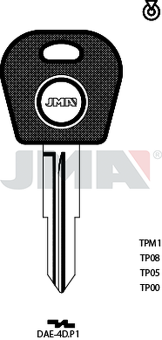 JMA TP00DAE-4D.P1 (Silca DWO5RT0 / Errebi T00DW1RP)