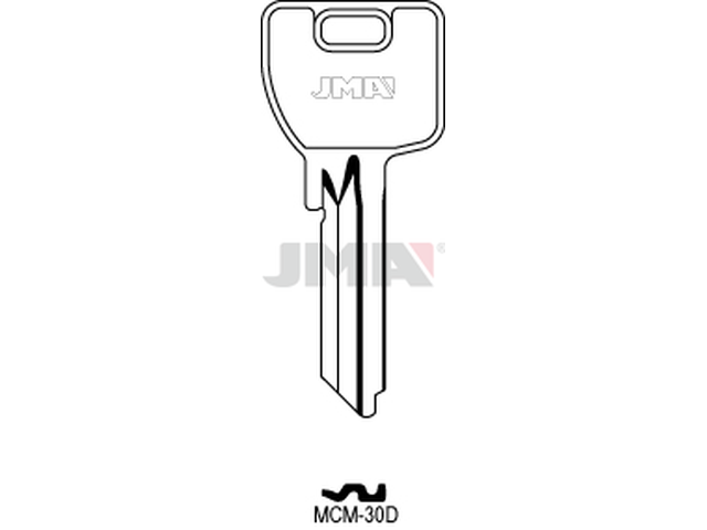 MCM-30D Cilindričan ključ (Silca MC21) 13444