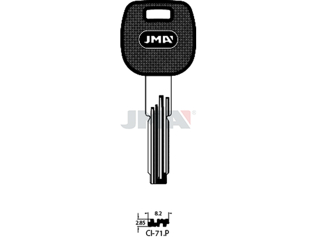 CI-71.P Specijalan ključ (Silca CS70P / Errebi 	C25LP) 20040