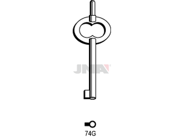 74G Kasa ključ (Silca 6750 / Errebi 17M) 12441