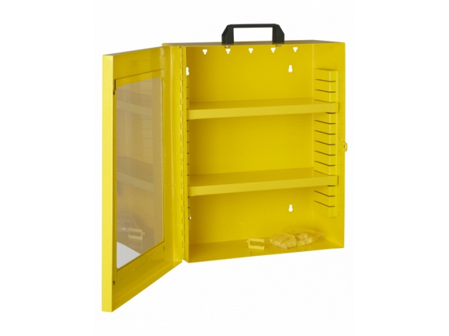METAL LOCKOUT STATION Lockout Stanica Metalna Žuta 19369