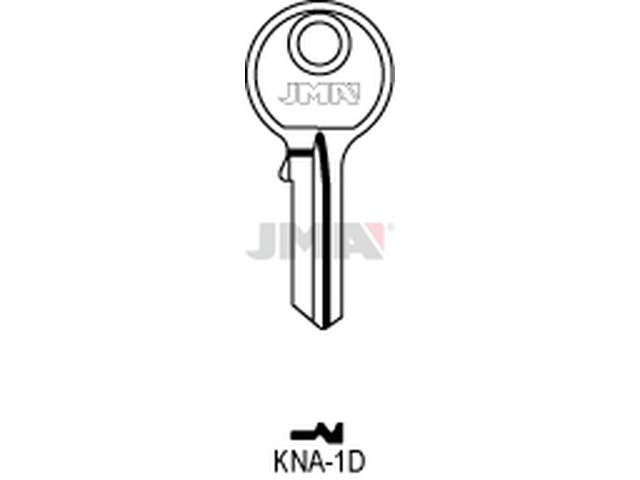 KNA-1D Cilindričan ključ (Silca KNA2 / Errebi KNA2) 13332