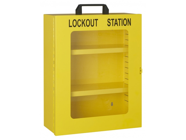 METAL LOCKOUT STATION Lockout Stanica Metalna Žuta 19366