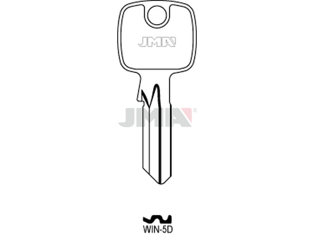 WIN-5D Cilindričan ključ (Silca TO30) 14084