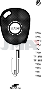 JMA TP00NE-38.P4 (Silca NE73T0 / Errebi T00NE72P)