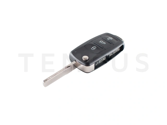 EL VW 02 A - VW daljinac 3 tastera KEYLESS 5K0 837 202 AJ, aftermarket, ID48 433MHz 20698