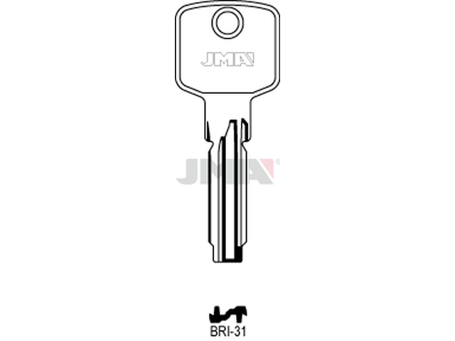 BRI-31 Specijalan ključ (Silca BD40 / Errebi BD26) 12628