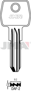 JMA DAF-2 Specijalan ključ (Errebi DF2)