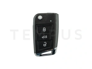OSTALI EL VW 35 -Vag MQB 2016+ keyless smart daljinac 3 tastera, aftermarket, ID MQB 48 434MHz mač HU-4 / HU162