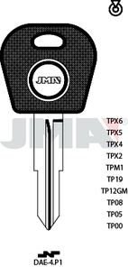 JMA TP00DAE-4.P1 (Silca DWO5T0/ Errebi T00DW1P)