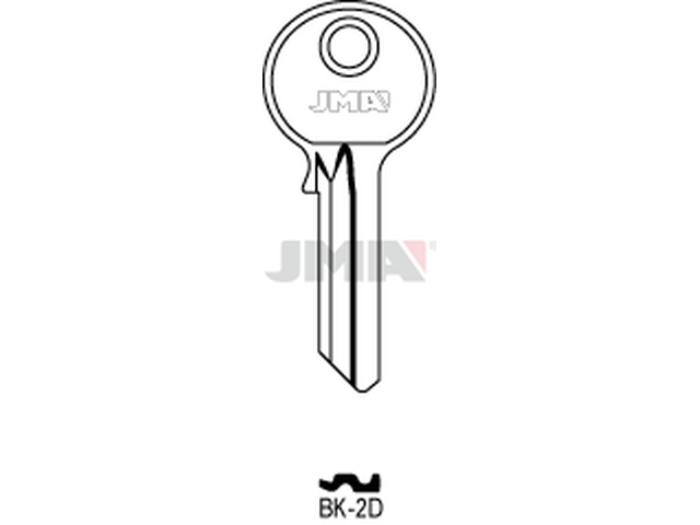 BK-2D Cilindričan ključ (Silca YA3 / Errebi KS5PD) 12594