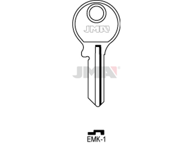 EMK-1 Cilindričan ključ (Silca EMK1) 12920