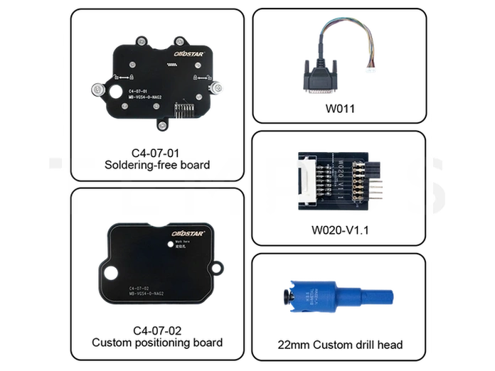 OBDSTAR C4-07(MB-VGS4-0-NAG2) Adapter Kit
