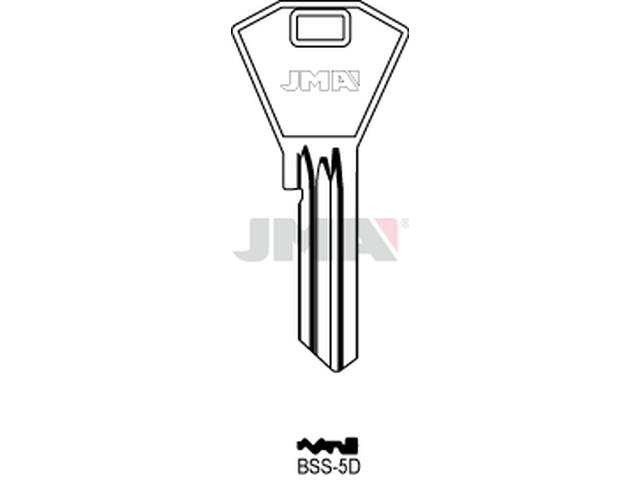 BSS-5D Cilindričan ključ (Errebi BN12) 12641
