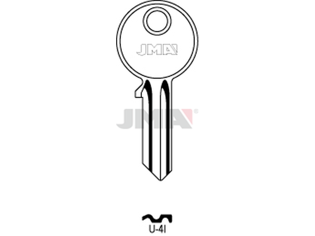 U-4I Cilindričan ključ (Silca UL053 / Errebi U4S) 13992