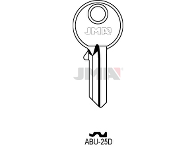 ABU-25D Cilindričan ključ (Silca AB18 / Errebi AU43 ) 12466