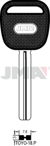 JMA TOYO-18.P (Silca MAZ23LP, TOY40P / Errebi MZ22P113, TY43P80)