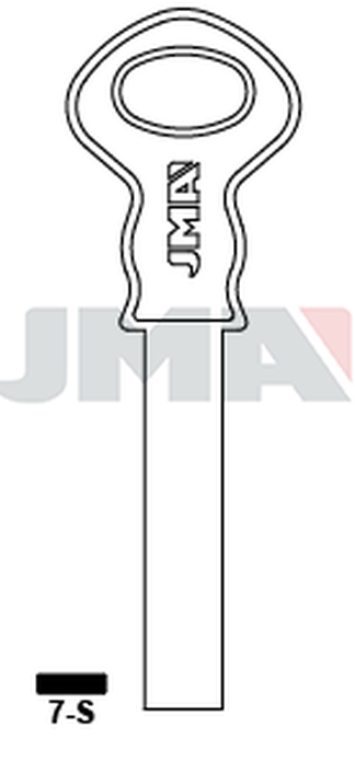 JMA 7-S Cilindričan ključ (Errebi SRT1)