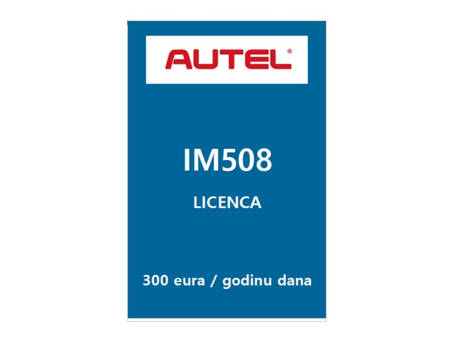 Autel IM508 licenca 19318