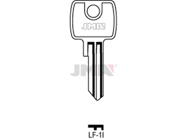 LF-1I Cilindričan ključ (Silca LF6R / Errebi LF11R, LF14R) 13382