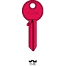 CI-DL ROJO Cilindričan ključ (Silca CS206, AB1, CS206 / Errebi C5D,AU5D, C5D) 14187