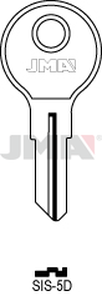 JMA SIS-5D Cilindričan ključ (Silca SS13 / Errebi SS15)
