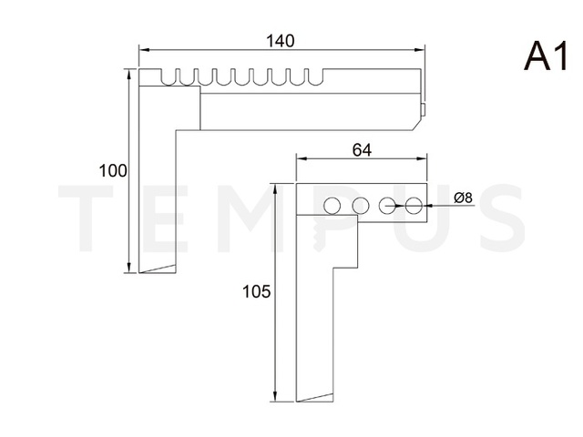 ADJUSTABLE BALL VALVE 090320 Blokator ventila 17529
