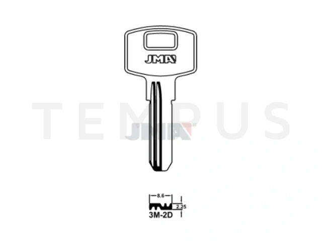 3M-2D Specijalan ključ (Silca VIL1R*1) 20144