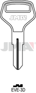 JMA EVE-3D Cilindričan ključ (Silca ED1 / Errebi EVG1)
