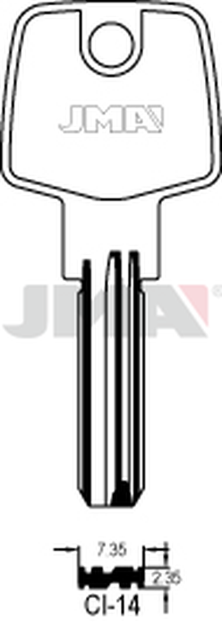 JMA CI-14 Specijalan ključ (Errebi AU51)