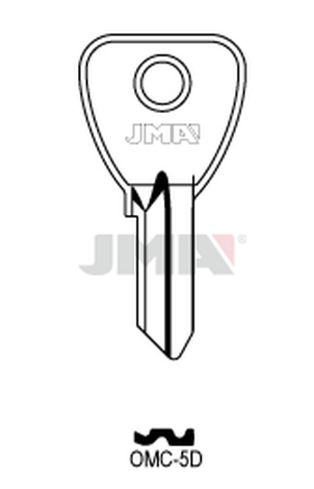 JMA OMC-5D Cilindričan ključ (Errebi O4RD/Silca OC2)