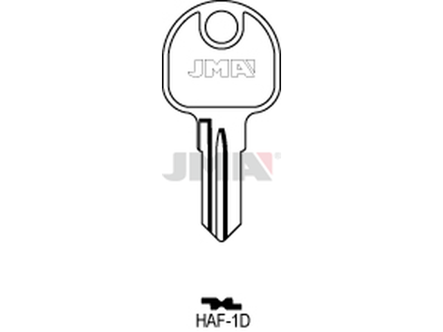 HAF-1D  Cilindričan ključ (Silca HF74R / Errebi HAF1R) 13161
