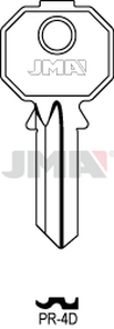 JMA PR-4D Cilindričan ključ (Silca PF212 / Errebi P4D)
