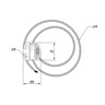 CABLE LOCKOUT 6 MM 090300 Lockout sajla 14363