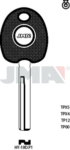 JMA TP00HY-19D.P1 (Silca HYN17BTE / Errebi T00KIA8P)