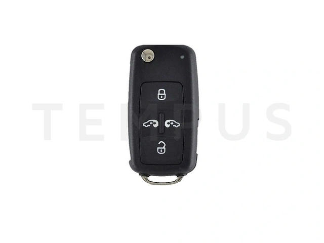 EL VW 32 - VW Multivan Sharan, 7N0837202K, daljinac 5 tastera, aftermarket, Megamos 48 433MHz 20156
