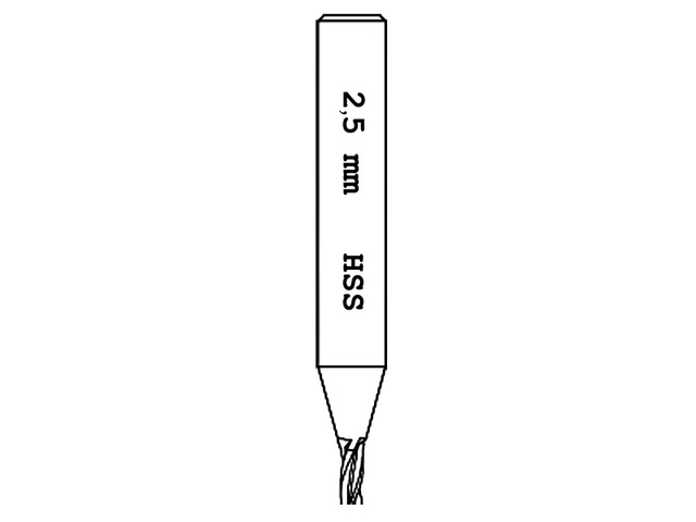 HSS 2.5 mm TM ULTRA 11910
