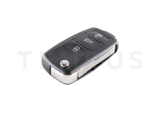 EL VW 02 A - VW daljinac 3 tastera KEYLESS 5K0 837 202 AJ, aftermarket, ID48 433MHz 20696
