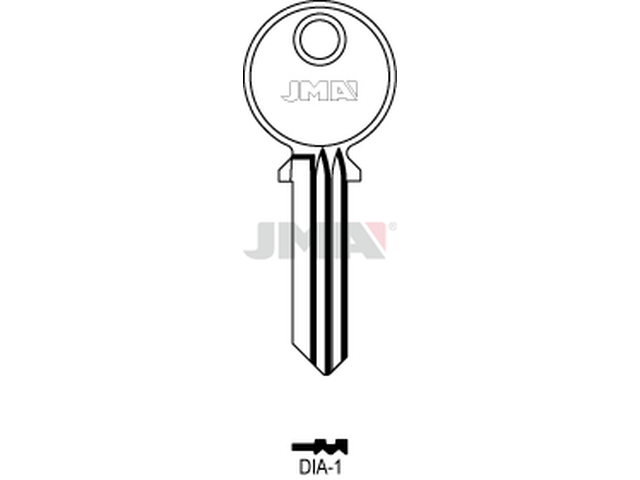 DIA-1 Cilindričan ključ (Errebi DI1) 12841