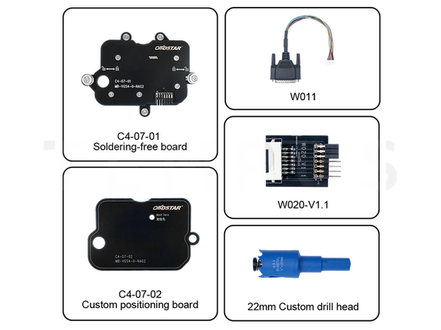 OBDSTAR C4-07(MB-VGS4-0-NAG2) Adapter Kit 20445