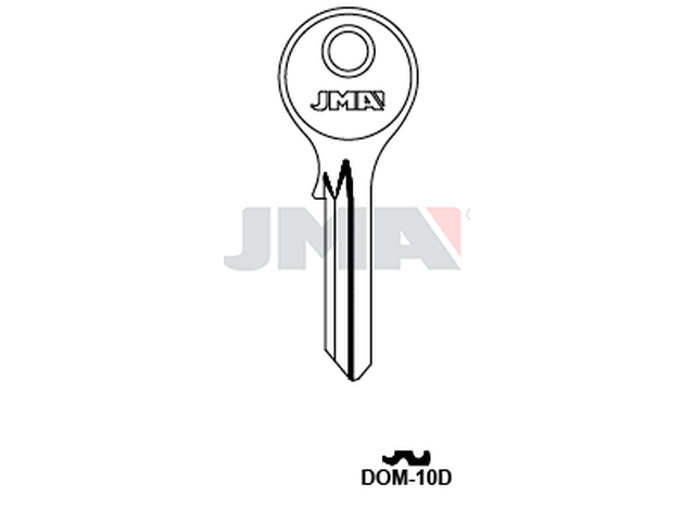DOM-10D Cilindričan ključ (Silca DM13 / Errebi DM16) 18369
