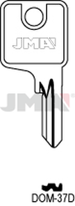 JMA DOM-37D Cilindričan ključ (Silca DM34 / Errebi DM32)