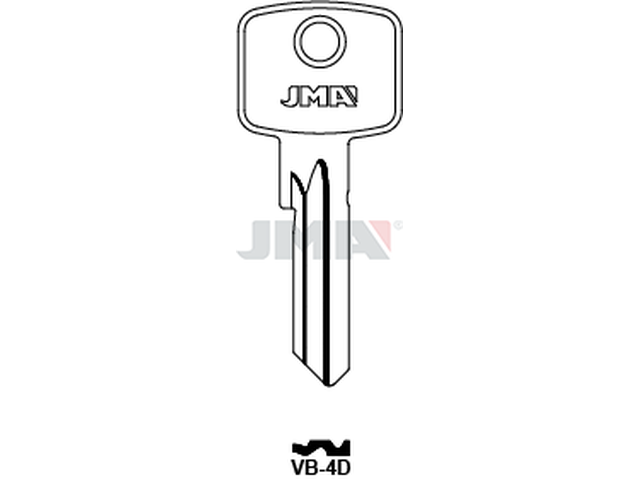 VB-4D Cilindričan ključ 20038